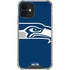 NFL Seattle Seahawks Large Logo iPhone 12 Mini Clear Case