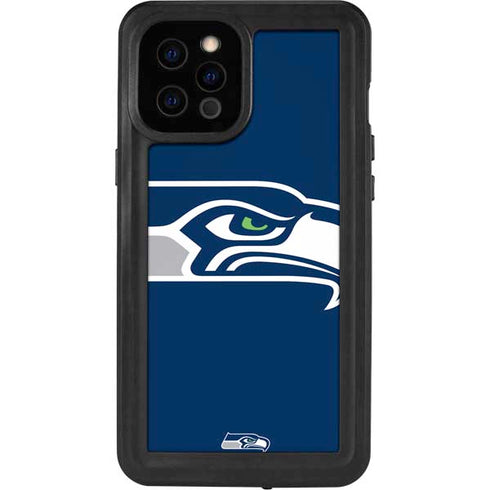 NFL Seattle Seahawks Large Logo iPhone 12 Pro Max Waterproof Case