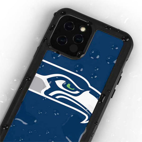 NFL Seattle Seahawks Large Logo iPhone 12 Pro Waterproof Case