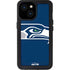 NFL Seattle Seahawks Large Logo iPhone 13 Mini Waterproof Case