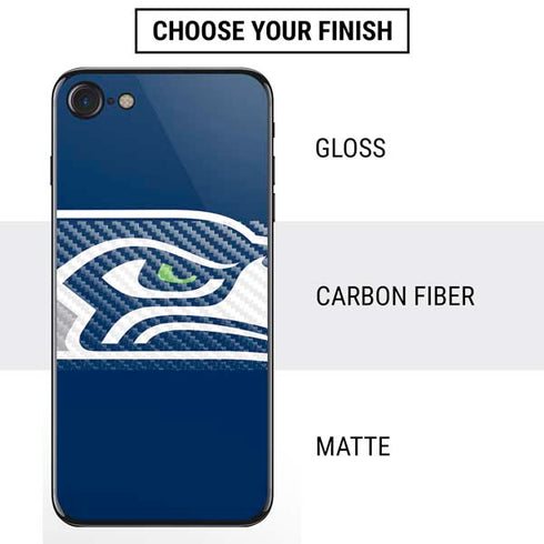 NFL Seattle Seahawks Large Logo iPhone SE (2nd & 3rd Gen) Skin