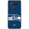 NFL Seattle Seahawks Large Logo LG K51/Q51 Clear Case
