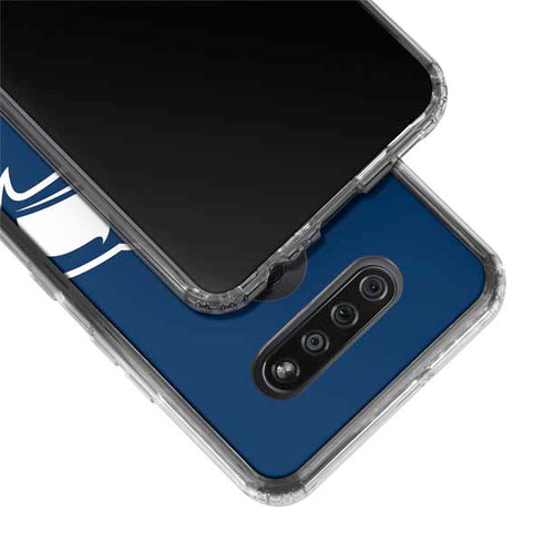 NFL Seattle Seahawks Large Logo LG K51/Q51 Clear Case