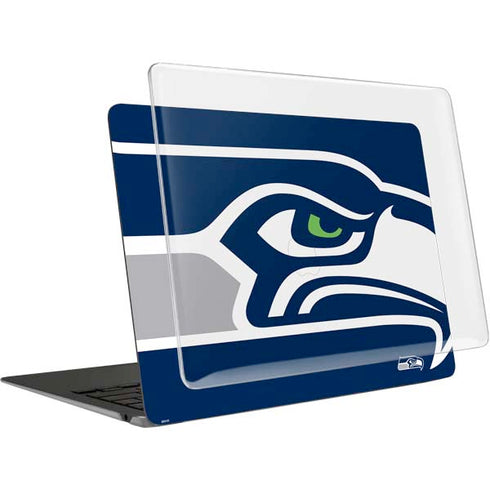 NFL Seattle Seahawks Large Logo MacBook Air 13in M1 (2021) Case plus Skin