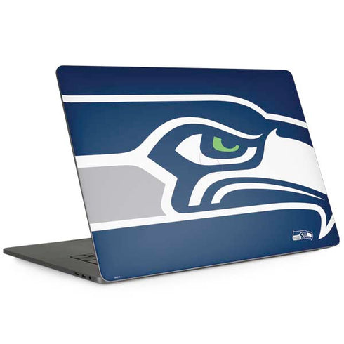 NFL Seattle Seahawks Large Logo Apple MacBook Pro 15-inch Skin
