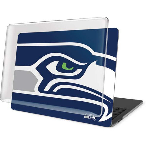 NFL Seattle Seahawks Large Logo MacBook Pro 16in (2019-20) Case plus Skin
