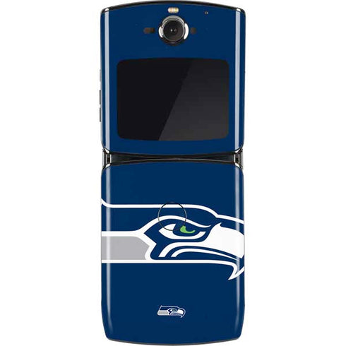 NFL Seattle Seahawks Large Logo Motorola RAZR Skin
