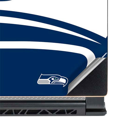 NFL Seattle Seahawks Large Logo MSI GS65 Stealth Laptop Skin