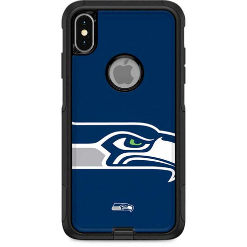 NFL Seattle Seahawks Large Logo Otterbox Commuter iPhone Skin