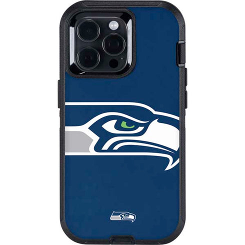 NFL Seattle Seahawks Large Logo Otterbox Defender iPhone Skin