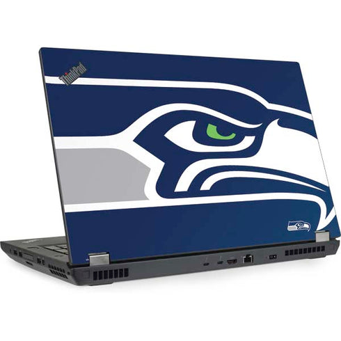 NFL Seattle Seahawks Large Logo Lenovo ThinkPad Skin