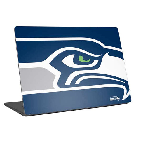 NFL Seattle Seahawks Large Logo Universal Laptop 13in (10.6 x 7.6in) Skin