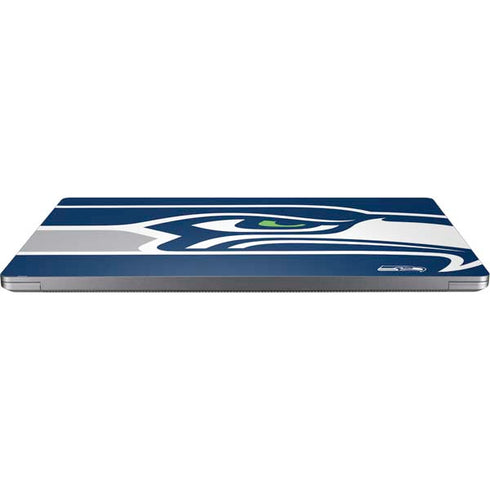 NFL Seattle Seahawks Large Logo Universal Laptop 13in (10.6 x 7.6in) Skin