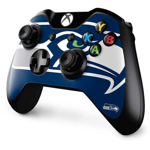 NFL Seattle Seahawks Large Logo Xbox One Controller Skin