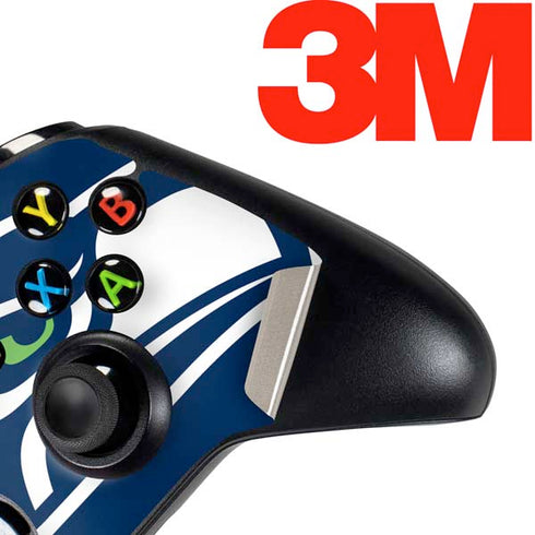 NFL Seattle Seahawks Large Logo Xbox One Controller Skin