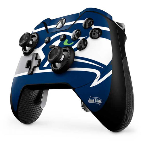 NFL Seattle Seahawks Large Logo Xbox One Elite Controller Skin