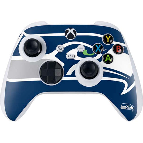 NFL Seattle Seahawks Large Logo Xbox Series S Controller Skin