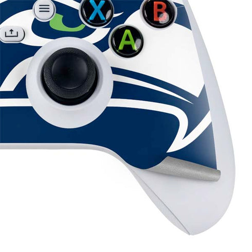 NFL Seattle Seahawks Large Logo Xbox Series S Controller Skin