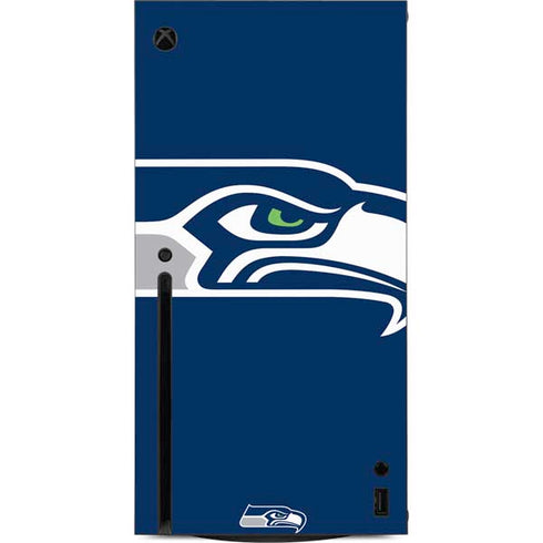 NFL Seattle Seahawks Large Logo Xbox Series X Console Skin