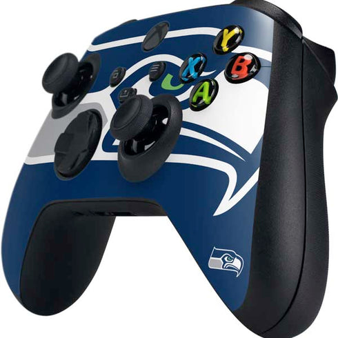 NFL Seattle Seahawks Large Logo Xbox Series X Controller Skin