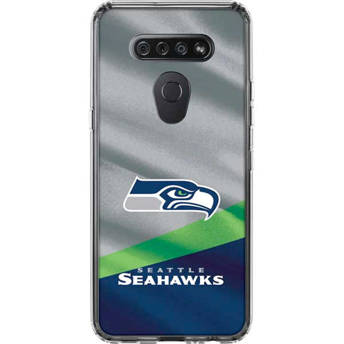 NFL Seattle Seahawks LG K51/Q51 Clear Case