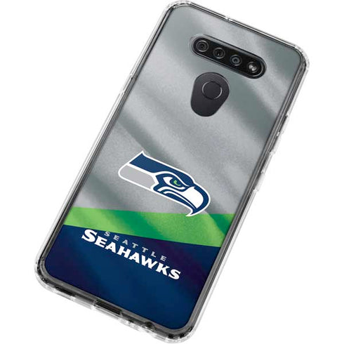 NFL Seattle Seahawks LG K51/Q51 Clear Case