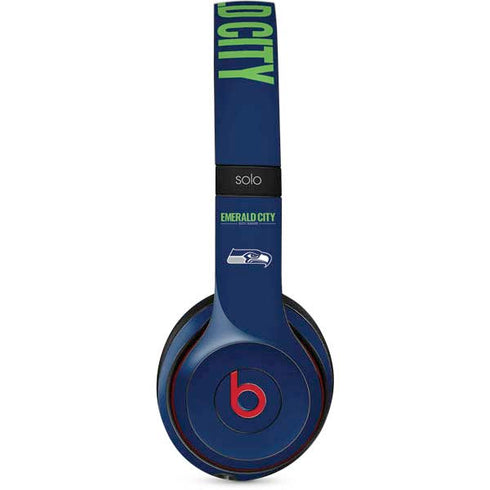 NFL Seattle Seahawks Team Motto Beats Solo 2 Wireless Skin