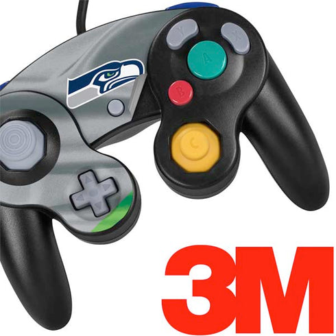 NFL Seattle Seahawks Nintendo GameCube Controller Skin