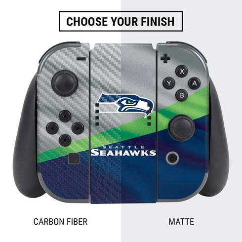 NFL Seattle Seahawks Nintendo Switch Bundle Skin
