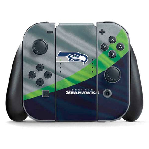 NFL Seattle Seahawks Nintendo Switch (2017-2021) Joy-Con Controller Skin