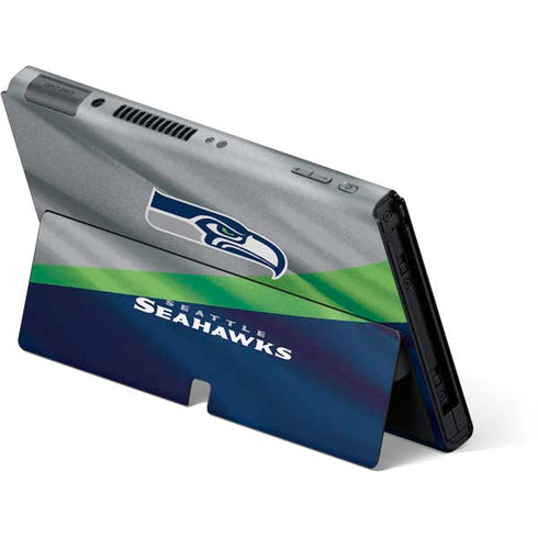 NFL Seattle Seahawks Nintendo Switch OLED (2021) Skin