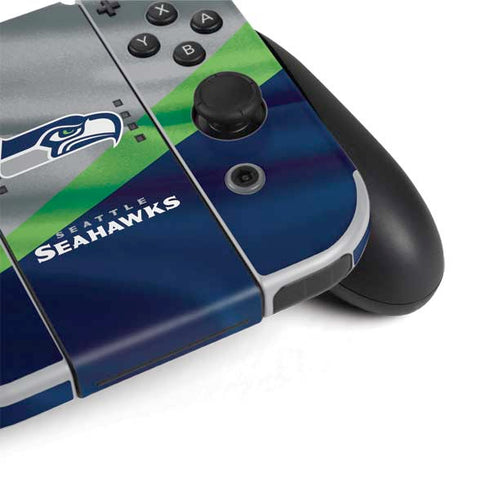 NFL Seattle Seahawks Nintendo Switch OLED (2021) Skin