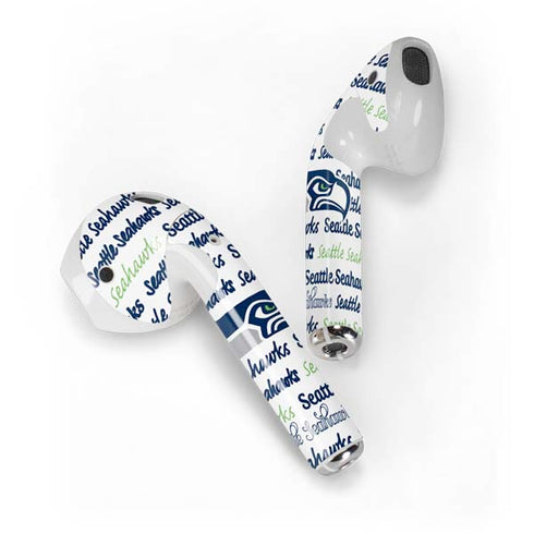 NFL Seattle Seahawks Print Apple AirPods Skin
