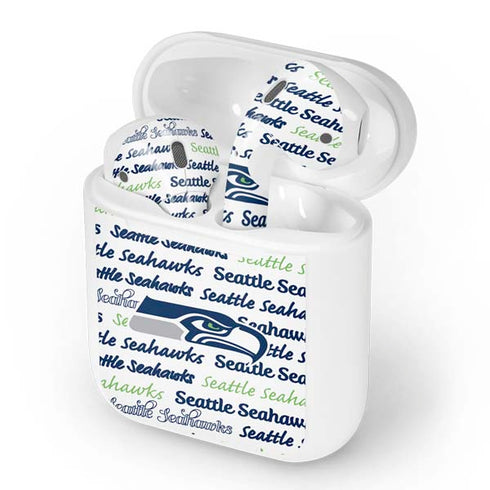 NFL Seattle Seahawks Print Apple AirPods Skin
