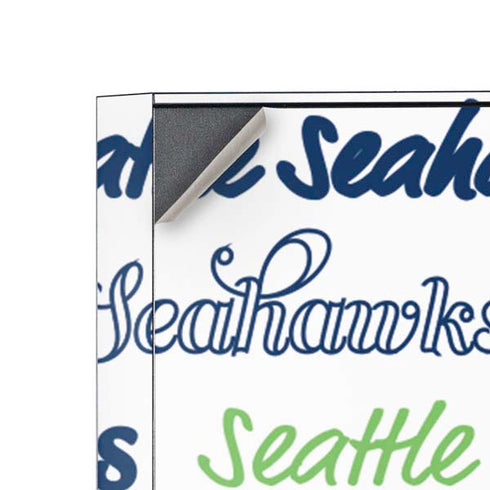 NFL Seattle Seahawks Print Corsair 4000D Tempered Glass Mid-Tower ATX Case Skin