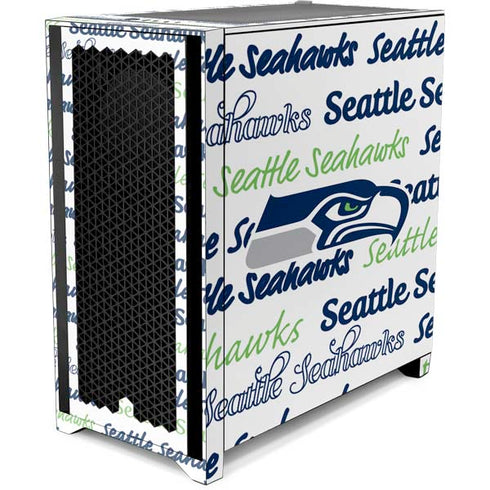 NFL Seattle Seahawks Print Corsair 4000D Tempered Glass Mid-Tower ATX Case Skin