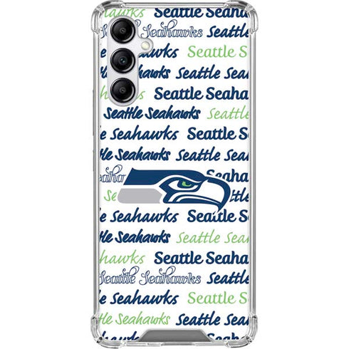 NFL Seattle Seahawks Print Galaxy A15 5G Clear Case