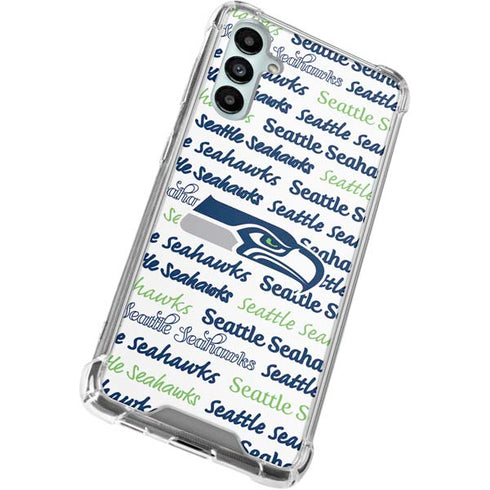 NFL Seattle Seahawks Print Galaxy A15 5G Clear Case