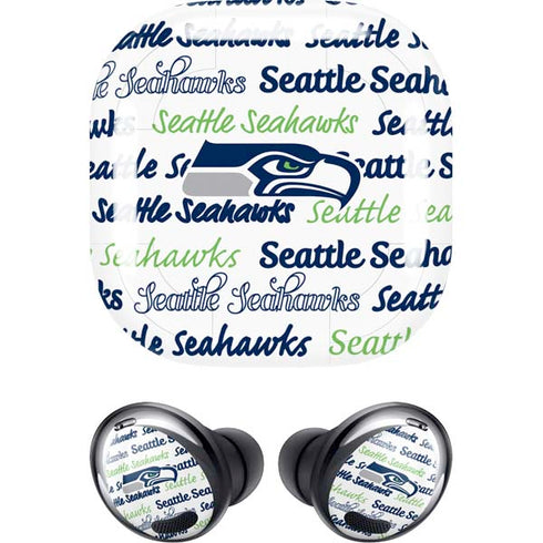 NFL Seattle Seahawks Print Galaxy Buds Pro Skin