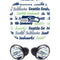 NFL Seattle Seahawks Print Galaxy Buds Pro Skin