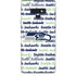 NFL Seattle Seahawks Print Galaxy Note 9 Skin
