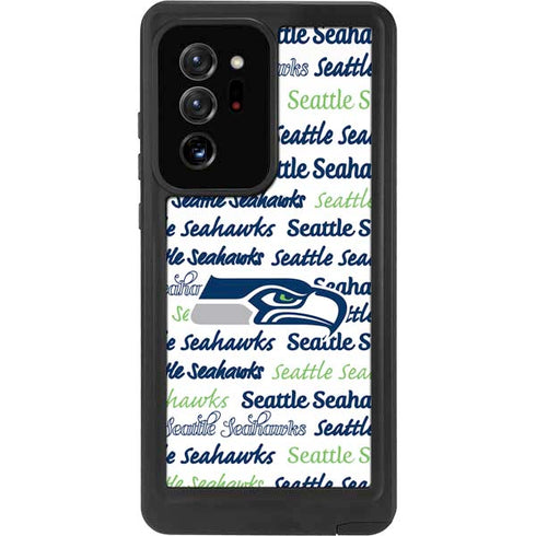 NFL Seattle Seahawks Print Galaxy Note20 Ultra 5G Waterproof Case