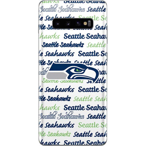 NFL Seattle Seahawks Print Galaxy S10 Plus Skin