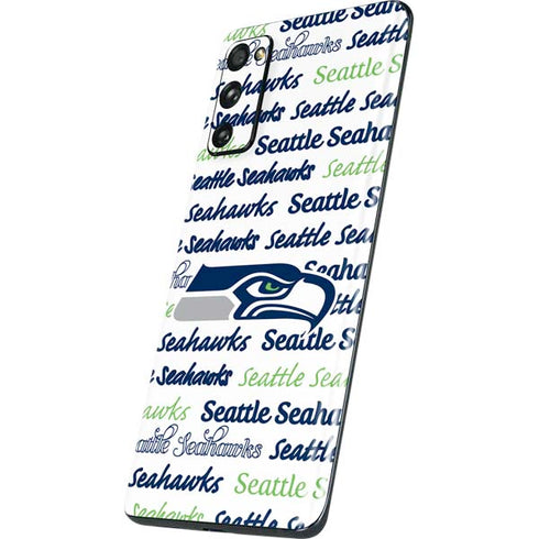 NFL Seattle Seahawks Print Galaxy S20 Fan Edition Skin