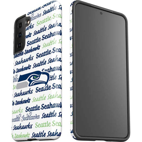 NFL Seattle Seahawks Print Galaxy S21 FE Pro Case