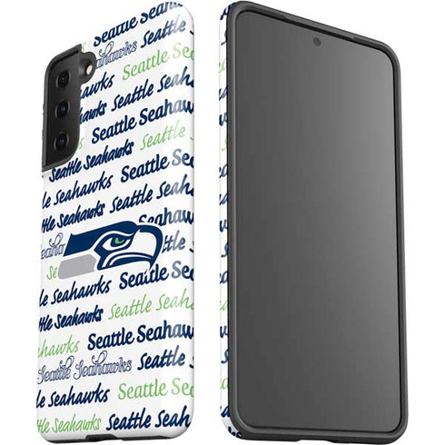 NFL Seattle Seahawks Print Galaxy S21 Plus 5G Pro Case
