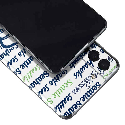 NFL Seattle Seahawks Print Galaxy S21 Plus 5G Skin