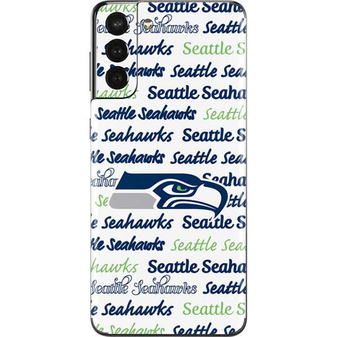 NFL Seattle Seahawks Print Galaxy S21 Plus 5G Skin