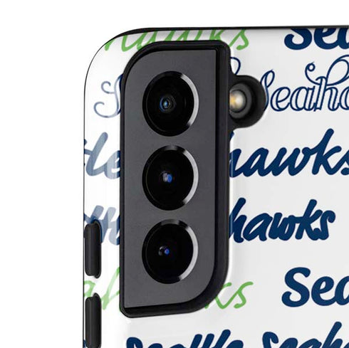 NFL Seattle Seahawks Print Galaxy S22 Plus Pro Case