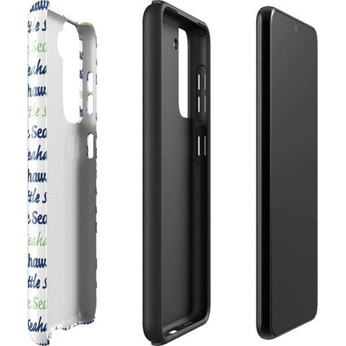 NFL Seattle Seahawks Print Galaxy S22 Plus Pro Case